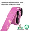 Cotton Handmade Dog Collar Cute and Distinctive Patterns Purple Fish