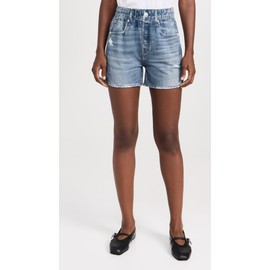 rag & bone Women's Miramar Walking Shorts, Brooke, Blue, XXS