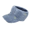 Hat Flower Pot Blue Retro Cowboy Hat Clothes Resin Plant