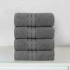 Elegant Comfort Three Line Popcorn Towel Set for Bathroom 16