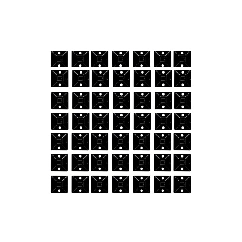 100 Piezas Organizador de Cables, Clips de Cable Adhesivos para