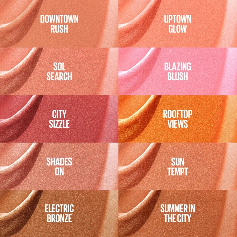 Rubor Y Bronceador Maybelline Sunkisser Liquid City Sizzle