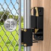 2-Way Farm Gate Latch for Livestock Fences – Heavy-Duty Lockable