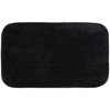 Garland Rug Traditional Bath Rug, 24-Inch by 40-Inch, Black