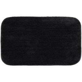 Garland Rug Traditional Bath Rug, 24-Inch by 40-Inch, Black