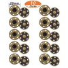 10 Sets Antique Brass Sew On Snap Fasteners Metal Snap