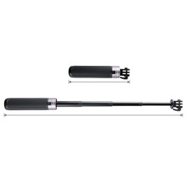 PGYTECH UK DJI Osmo Action Vlog Set with Vlogging Cage (for mic & light), Handle Grip/Extension Pole Tripod, Lens Hood and Carrying Case (P-11B-026)