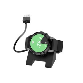 SHEAWA Garmin Charger Charger Stand for ForeAthlete 55/245/745/Forerunner 265/265S/255/255S/955/965/vivoactive 3/4/Fenix7/instinct2/instinct2x/Venu/ Venu/ Venu 2/Venu 2 plus/Venu Squ /Approach S6