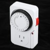 Mechanical Timer Socket 24‑Hour Cycle Timing Controller Socket Home Supplies