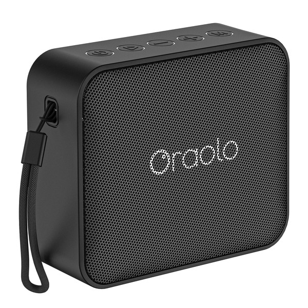 oraolo Portable Bluetooth Speaker, BT5.3 Portable Speaker IPX7 Waterproof 8H