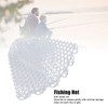 Fly Fishing Landing Net Collapsible Clear Rubber Replacement Bag for