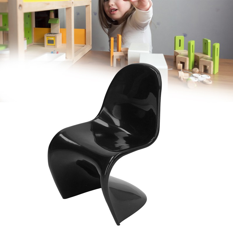 2pcs Miniature Chair 1/6 Scale Casual Cute Style DIY Small