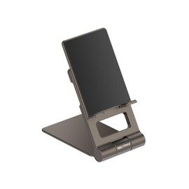 Safe Japanese Company, MagSafe Non-Compatible Mobile Stand, Tabletop, Foldable, Anti-Slip, Smartphone Stand, Inclination, Height/Angle Adjustment, Charging Stand, Easy to Carry Smartphone Stand,