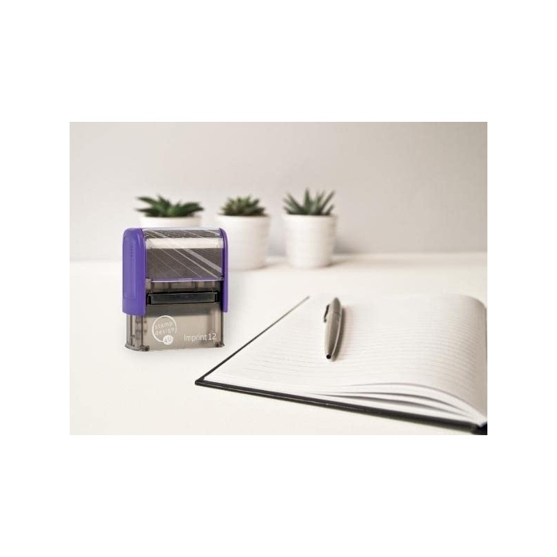 Imprint 12 48 x 18mm - Stock Self-Inking Fragile Rubber