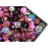 150 pcs Fire Polished Faceted Beads Round 6 mm, Mix