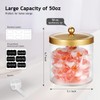SheeChung 4 Pack 50 Ounce Large Clear Apothecary Jar with
