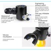 DIDEEP 0.5L Scuba Oxygen Cylinder Head Breather Valve Adapter for
