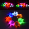 LED Flashing Bracelet Wristband Bangle for Christmas Party Favors, 8Pcs