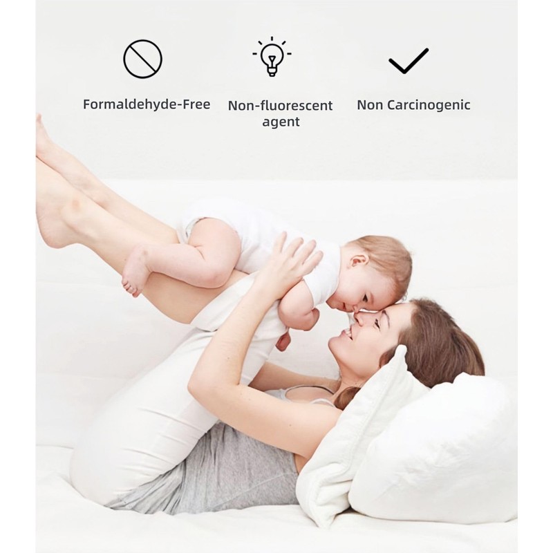 Queen Size Flat Sheet Only, Soft 300 Thread Count 100%