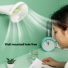 USB Desk Fan Wall Mounted Hanging Desk 3 in 1