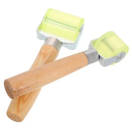 Cabilock 2Pcs Automotive Sound Deadening Roller Tool for Efficient Car Audio Insulation and Tire Repair Compact Seam Roller for Vinyl and Wallpaper Applications