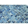 CASAPALACE Peel and Stick Glass Tile, 12" x 12" Light
