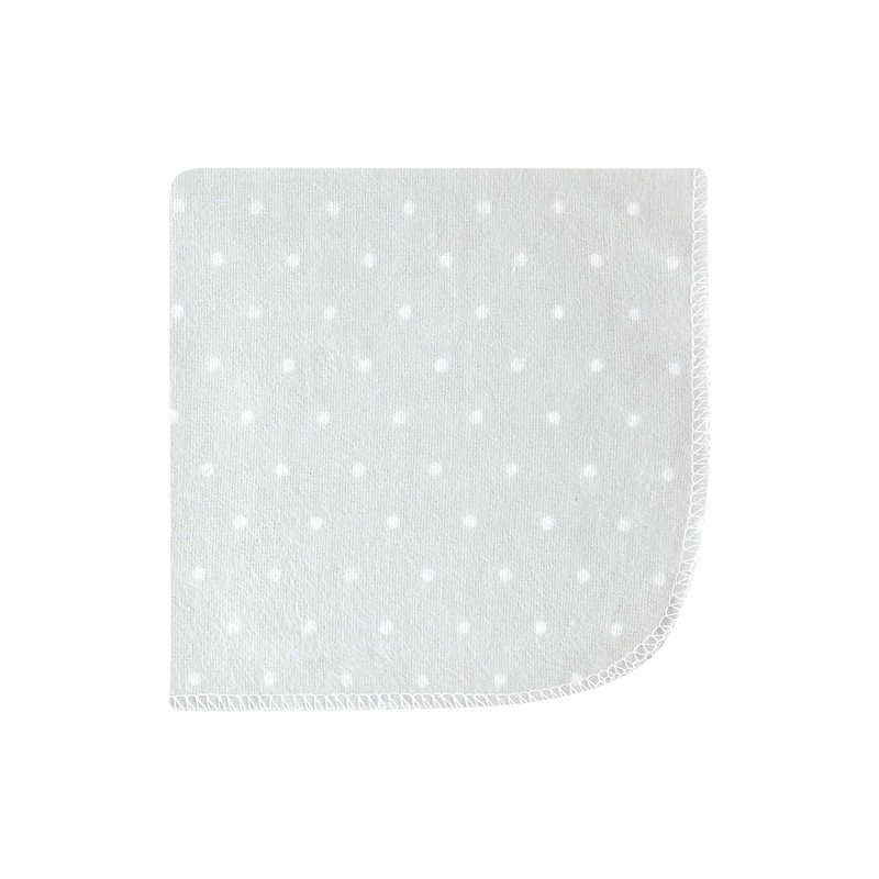 Hudson Baby Unisex Baby Flannel Cotton Washcloths 12-Pack, Wild Forest