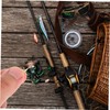 BESPORTBLE 3pcs Fish Hook Long Shank Offset Hooks for Catfishing