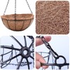 EIMQUVW 4 Pack Hanging Planter Basket with Coco Coin Liner