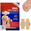 Toenail Care Patches, 21 PCS Overnight Nail Wraps for thick