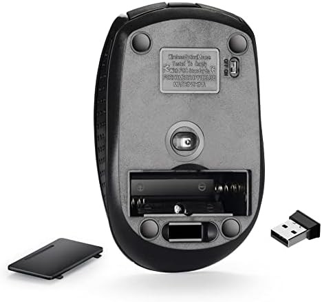 Ziyan Ratón inalámbrico USB inalámbrico Ordenador portátil ratón inalámbrico Mac 2,4 GHz