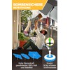 Menz Parasol Holder Balcony Railing – Bomb-proof Umbrella Holder Balcony