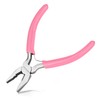 LEONTOOL 5 Inch Mini Lineman's Pliers with Spring Loaded Serrated