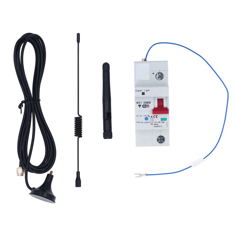 Smart WiFi Circuit Breaker Voice Speaker Mobile Remote Control 1P
