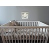 Tanjo Embroidered Nappy in Frame White Boy, Customisable, Embroidered Nappy