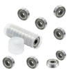 YFFSFDC 626ZZ Miniature Bearings Ball Bearings Inner Diameter 0.2 x