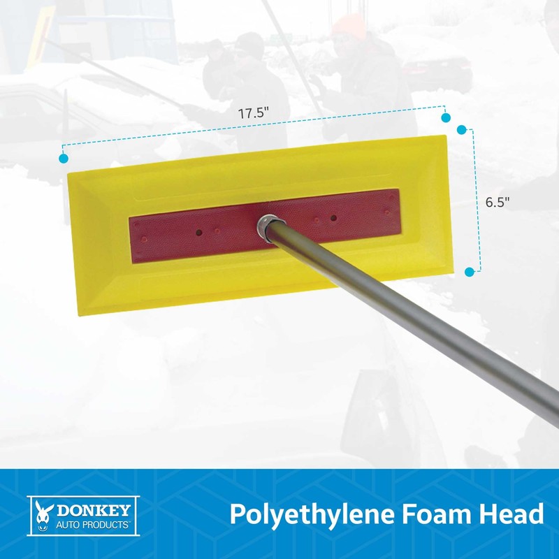 Professional Snow Rake, Snow Broom for Cars & Trucks -