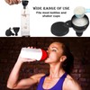 Small Protein Shaker, 2 Pcs Protein Powder Container, Portable Protein
