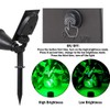 T-SUNUS Green Solar Lights, IP65 Waterproof 4 LED Solar Spotlight