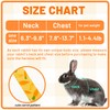 ORZECHKO Rabbit Harness and Leash - Adjustable Bunny Harness Escape