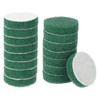 sourcing map 16pcs Scrubber Scouring Pads 180 Grits 2 Inch