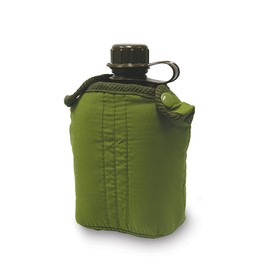 Elemental G.I. Style Canteen Water Bottle, 840 ml Capacity, Green