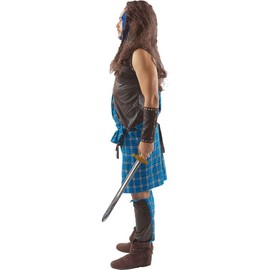 Scottish Warrior Medieval Braveheart Adult Costume - Standard