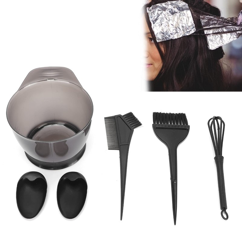 5 Pcs Hair Dye Set, Professional Hair Dye Brush Comb