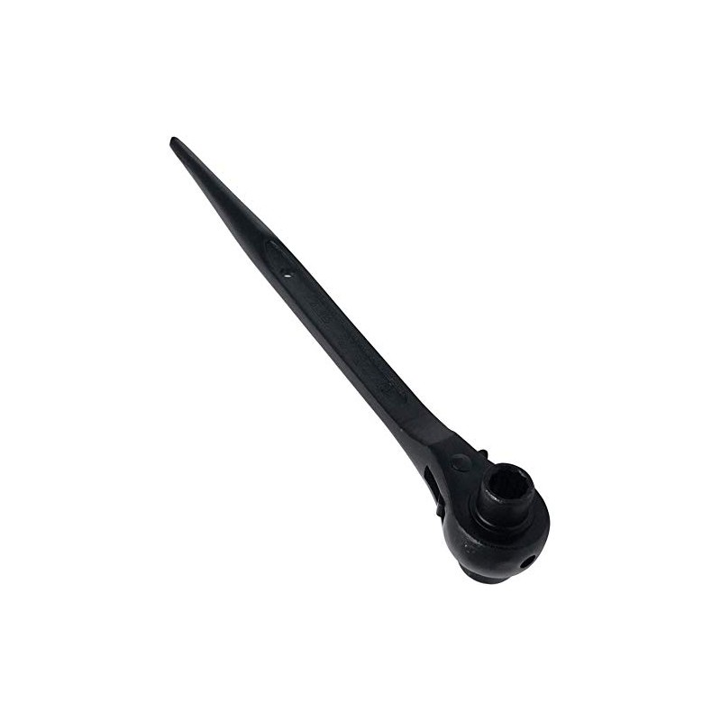 17 x 19mm Black Ratchet Podger Spanner Quick Release Scaffold