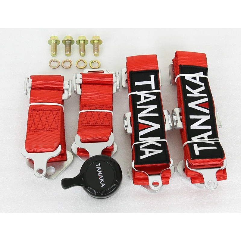 TANAKA 2 TANAKA RED 4 POINT CAMLOCK QUICK RELEASE RACING