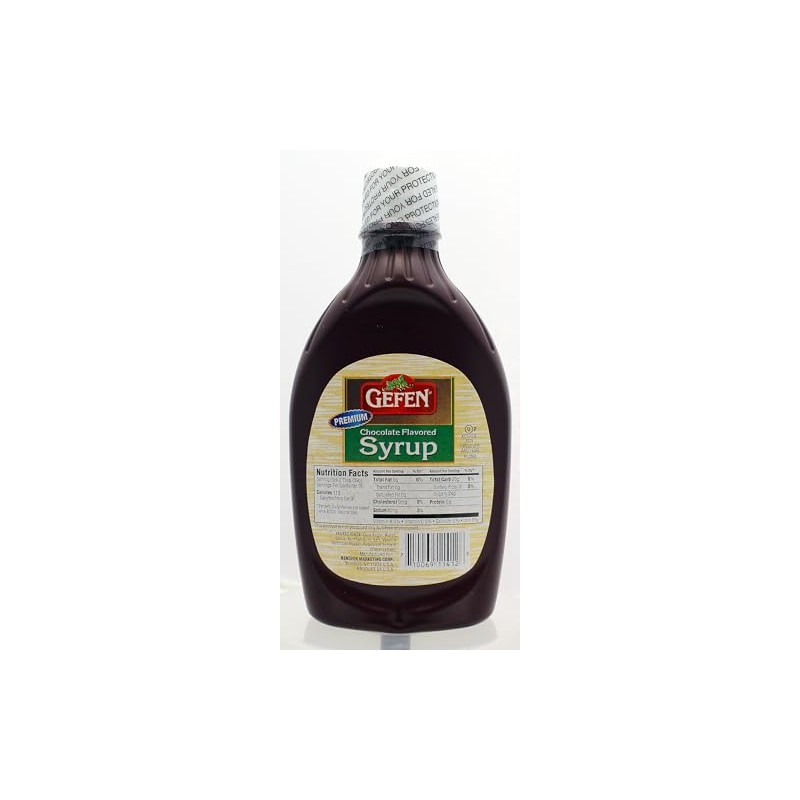 Gefen Gluten Free Chocolate Syrup, 22 Ounce, No High Fructose