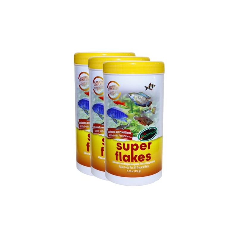 BIOMAA Super Flakes 150g / 5.29 oz, 3 Piezas