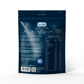 TRULIFE | Vanilla Protein | SIN AZÚCAR y Vegana | 25g de Proteína por porción (1 Bolsa de 500g para 16 porciones)