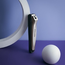 STALEKS PRO Beauty & Care 20 Nail Clippers for Men with Nail File and Collection Container